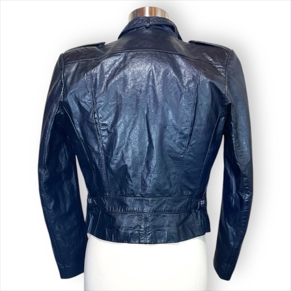 Vintage Wilson Leather 1980’s Motorcross Racing Leather Jacket - Picture 8 of 13